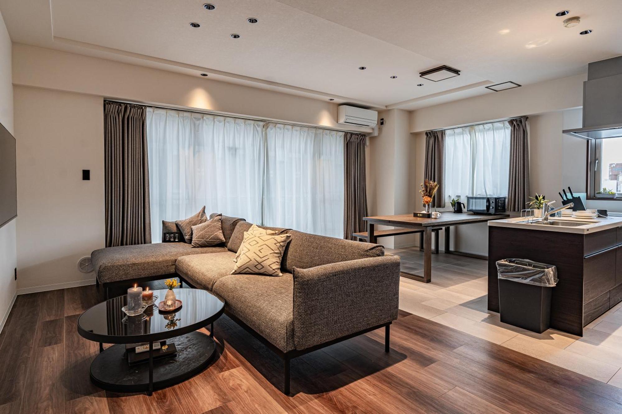 Apartment Hotel 11 Shinsaibashi Amemura Осака Экстерьер фото